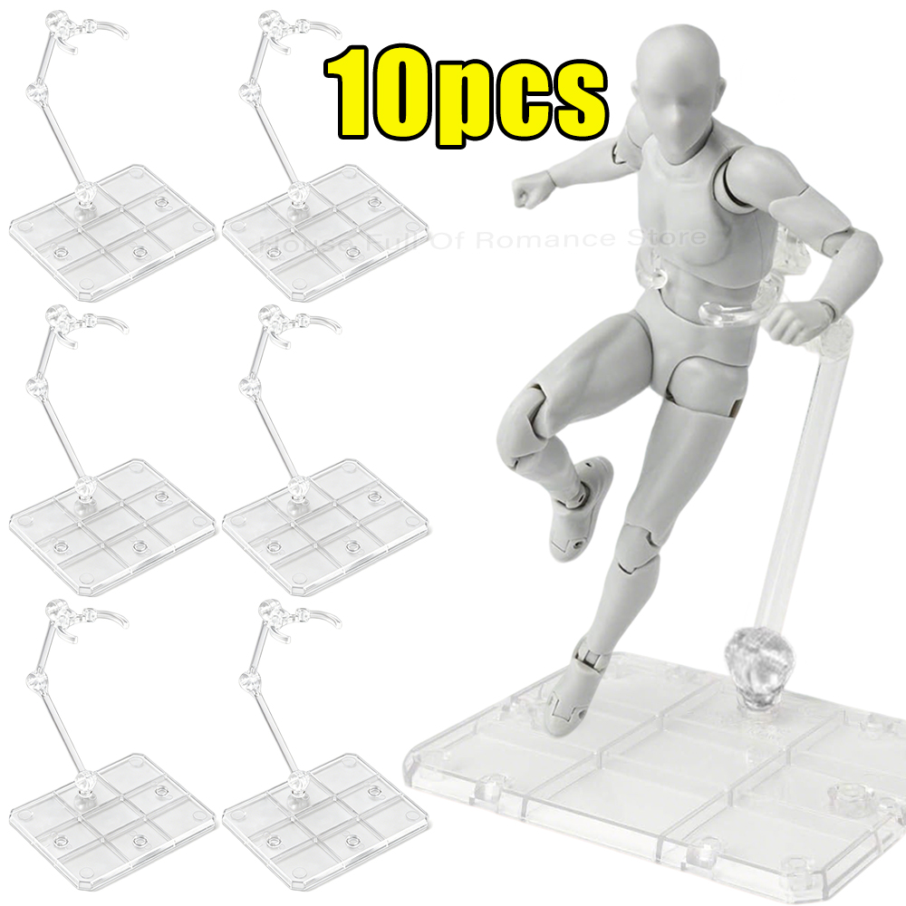 Model Kit Gundam - 2/5/10 個組み立てアクションフィギュアディスプレイホルダーベース人形モデルサポートスタンド HG RG SD SHF