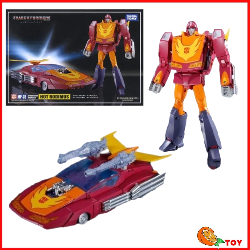 Model Kit Rodimus - 在庫ありトランスフォーマーおもちゃ MP シリーズ MP-28 KO ホットロディマスモデルロボットコレクションアクションフィギュア玩具ギフト趣味