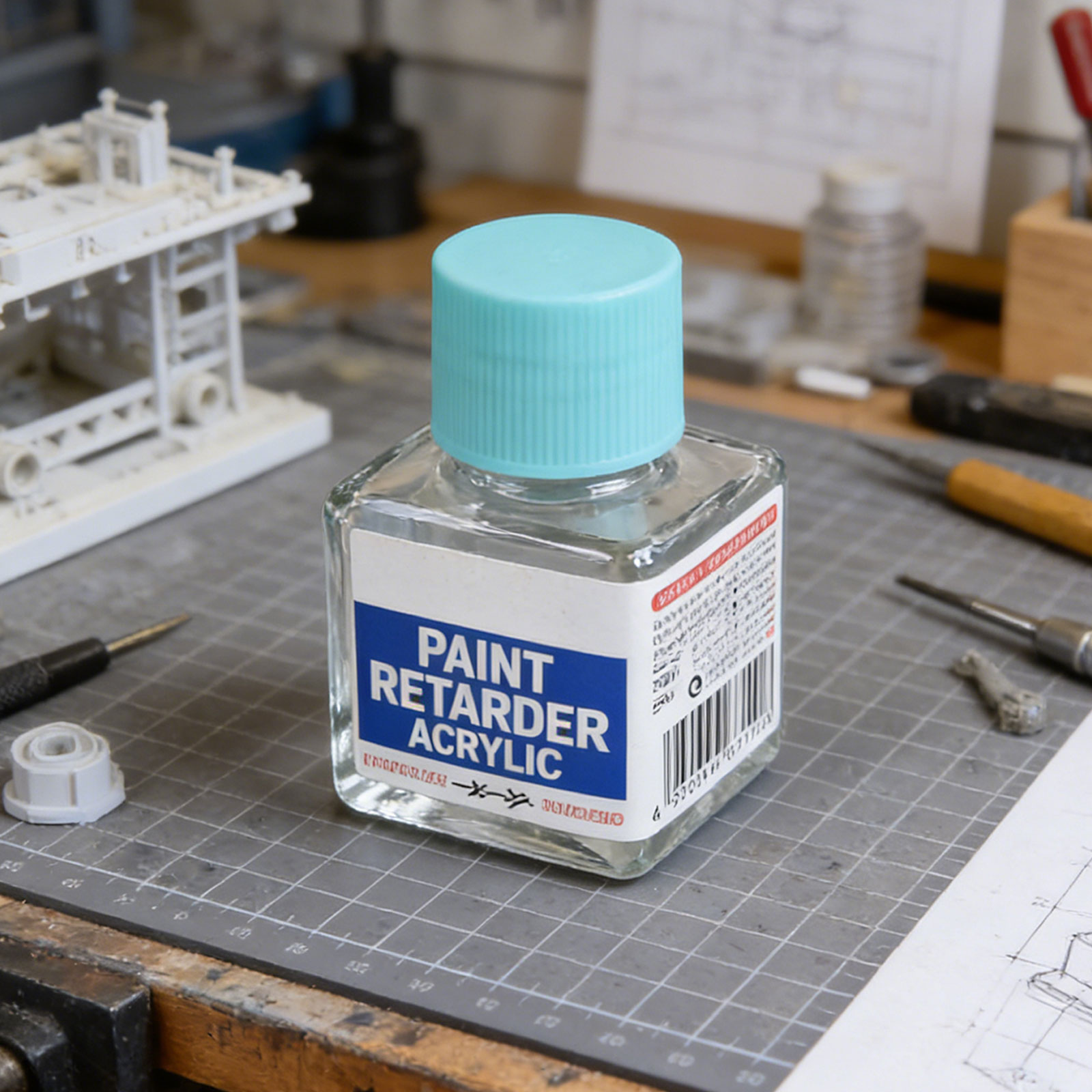 Tamiya Model Paint Set - 2026 アクリル塗料用ペイントリターダー スムース仕上げ アンチグレイン 1:10 比率