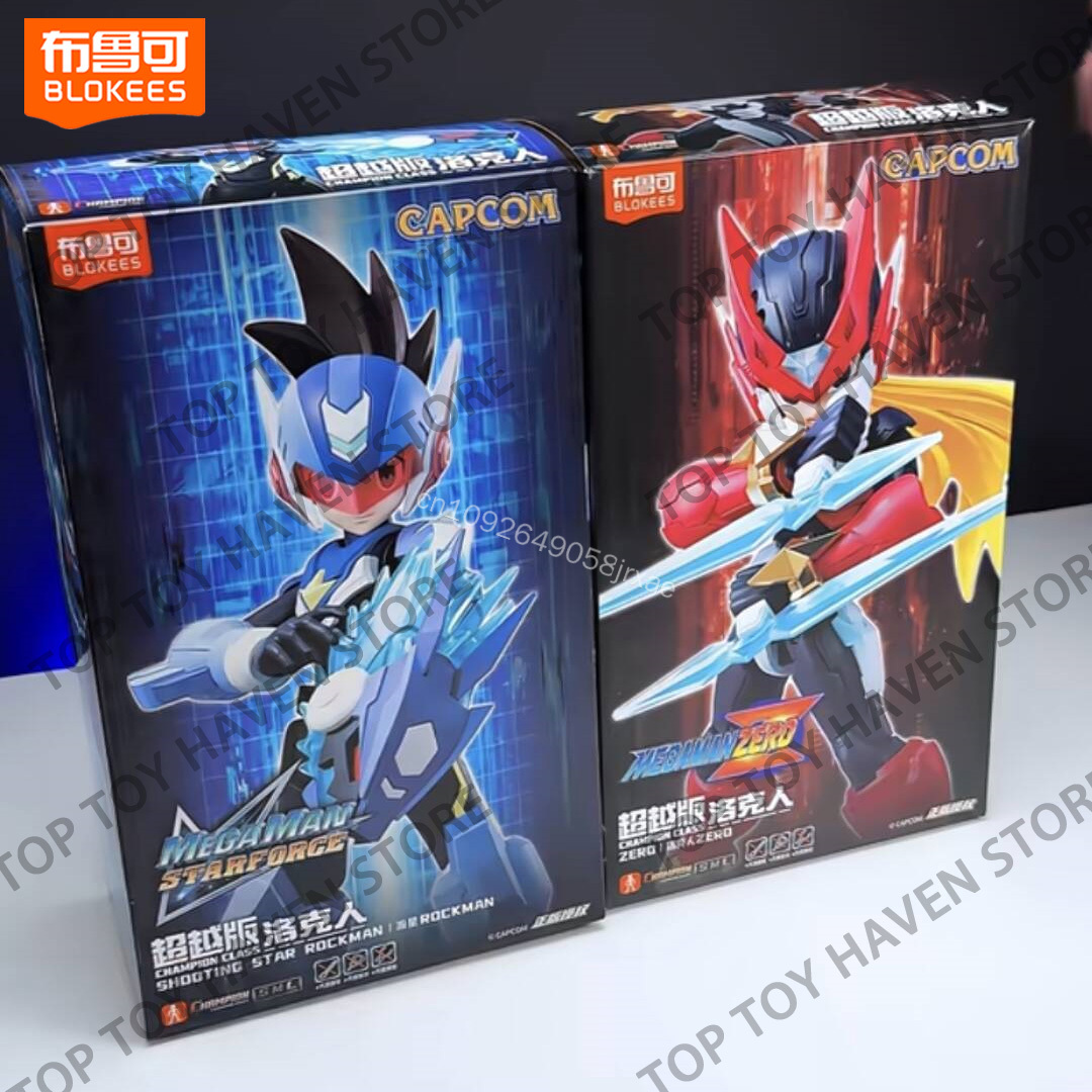 Model Kit Zero Megaman - ニューブローキーズ チャンピオンクラス シューティングスター ロックマン メガマンゼロ アクションフィギュア