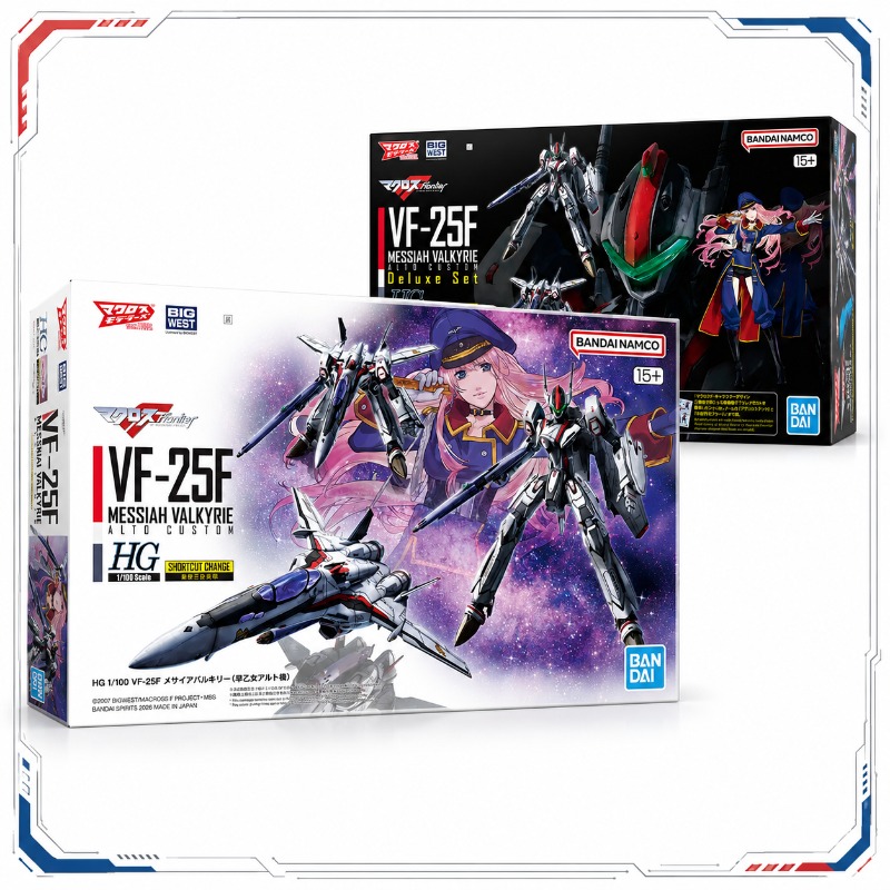 Model Kit Valkyrie - バンダイ HG 1/100 VF-25F メサイア ヴァルキリー