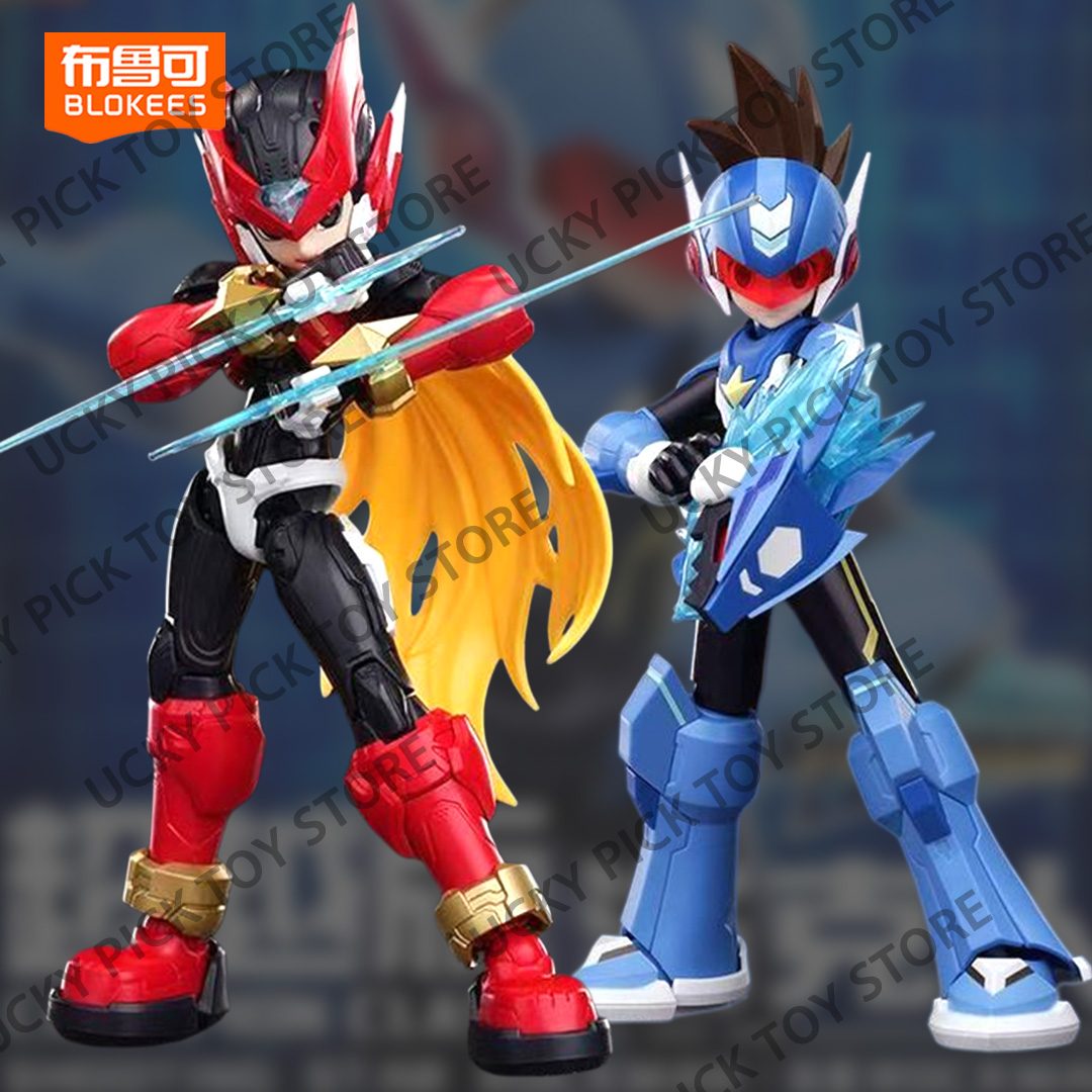 Model Kit Zero Megaman - ニューブローキーズ チャンピオンクラス シューティングスター ロックマン メガマンゼロ アクションフィギュア