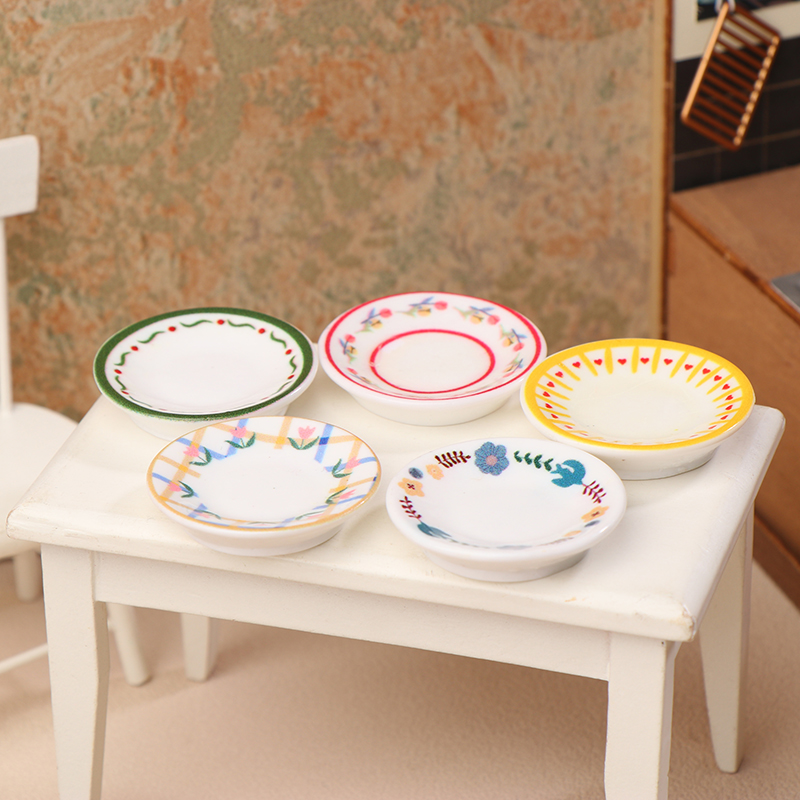 5 個 1/12 ドールハウスミニプレート食器モデルドールハ - Model Kitchen Set のレビューと価格