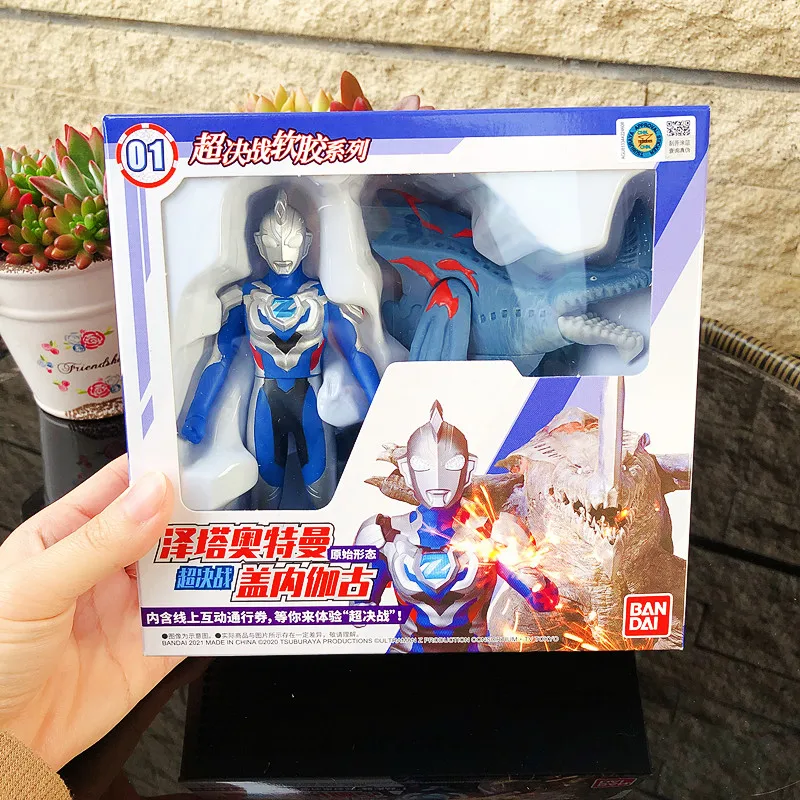 バンダイオリジナル本物のウルトラマンゼロウルトラマン Tel - Model Kit Zero Megaman のレビューと価格