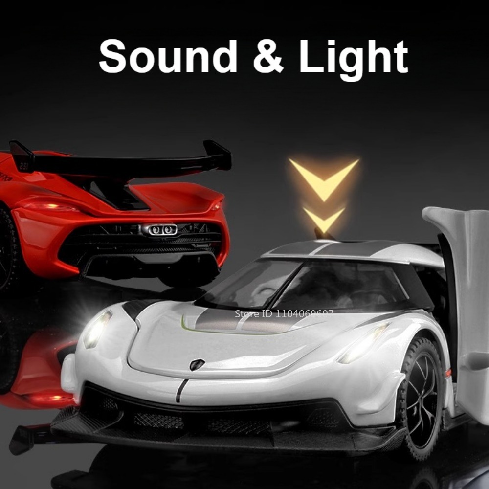 スケール 1:32 KNSG Jesko 車モデルおもちゃ合 - Model Kit Ferrari のレビューと価格