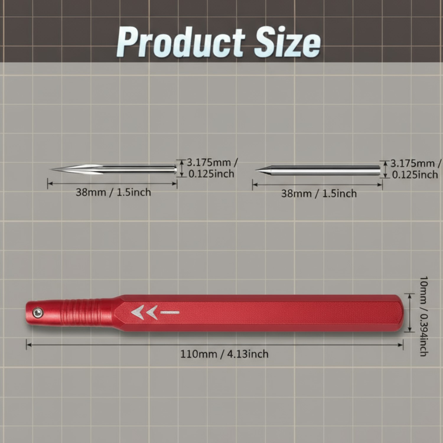 モデルスクライバーツールセット、スクライビングニードルと三角 - Model Kit Perfect Grade のレビューと価格