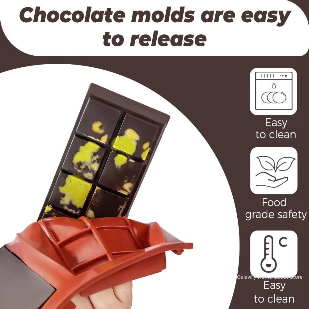 ドバイチョコレートモールドバー ピスタチオチョコレートバー  - Model Kitchen Set のレビューと価格
