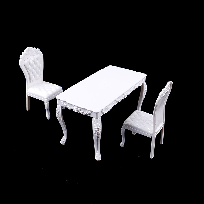 ドールハウス 1:6 キッチン家具 ダイニングテーブル 椅子 - Model Kitchen Set のレビューと価格