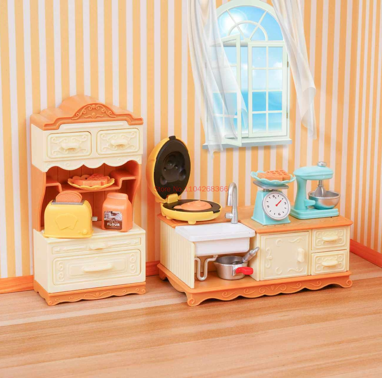 フォレストファミリー 1/12 キッチン家具バスルーム寝室耐 - Model Kitchen Set のレビューと価格