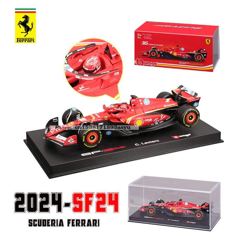 ブーラゴ 1:43 f1 2024 フェラーリ SF24 # - Model Kit Ferrari のレビューと価格