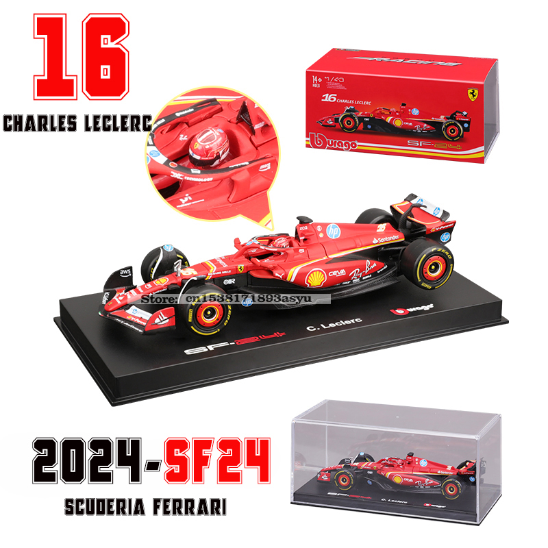 ブーラゴ 1:43 f1 2024 フェラーリ SF24 # - Model Kit Ferrari のレビューと価格