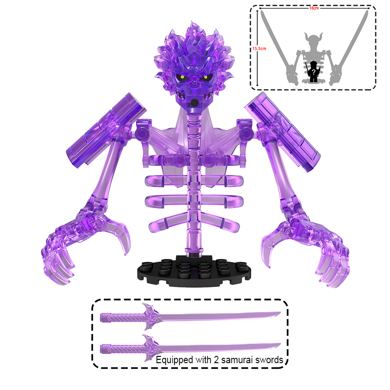 アニメアクションフィギュア組み立てブロックセット - 忍者ス - Model Kit Susanoo のレビューと価格