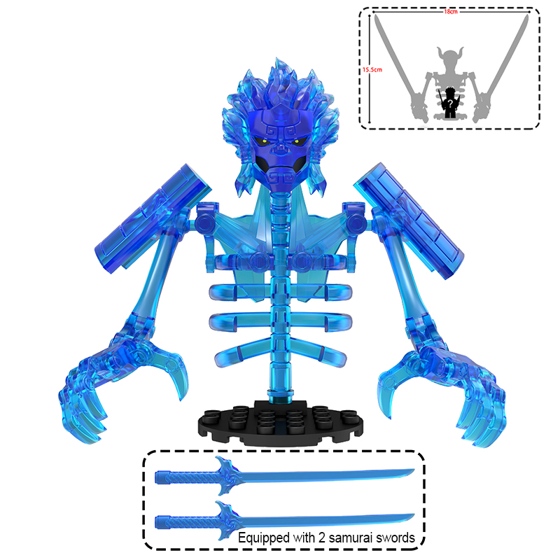 アニメアクションフィギュア組み立てブロックセット - 忍者ス - Model Kit Susanoo のレビューと価格