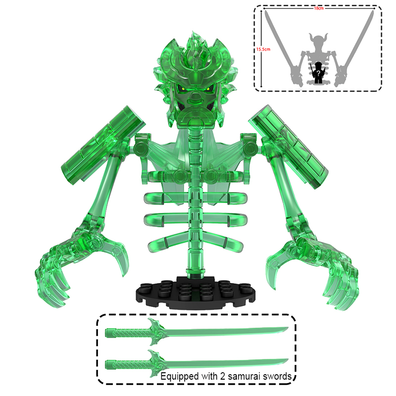 アニメアクションフィギュア組み立てブロックセット - 忍者ス - Model Kit Susanoo のレビューと価格